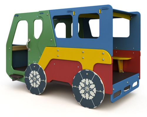 Детский игровой комплекс Автобус МФ-1.48.1