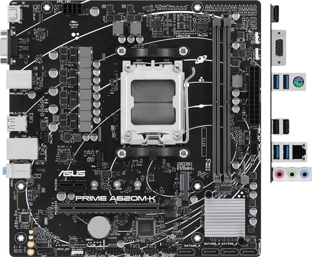 Материнская плата ASUS PRIME A620M-K