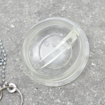 Пробка для ванной с цепочкой прозрачная