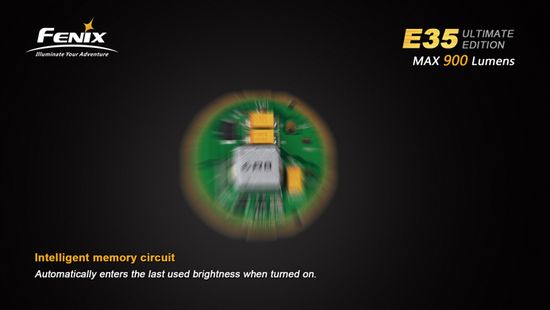 Светодиодный фонарь Fenix E35 Ultimate Edition 900 люмен