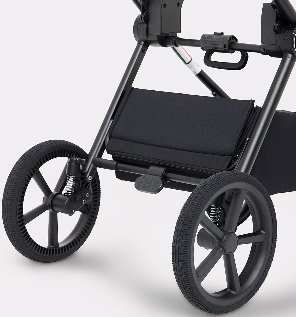 Детская коляска Rant Teo Soft 3 в 1 с автокреслом Evomax Grey Graphite