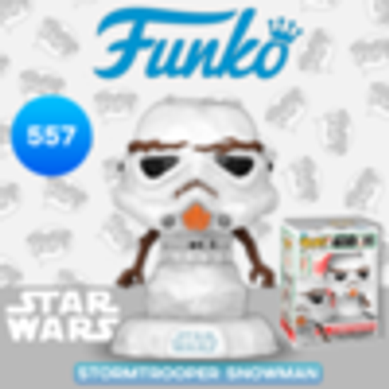 Фигурка Funko POP! Bobble Star Wars Holiday Stormtrooper Snowman (557) 64338