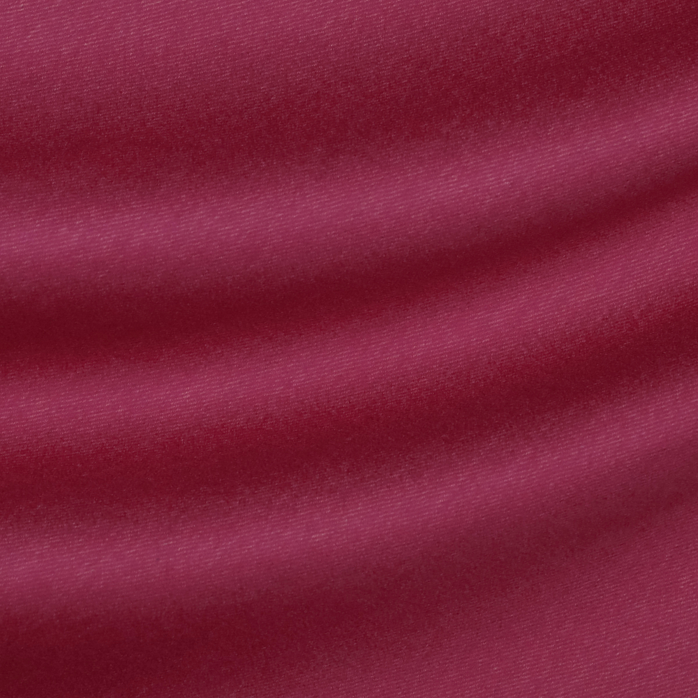 Двусторонний пальтовый кашемир с шерстью оттенка фуксии и тёмно-фиолетового