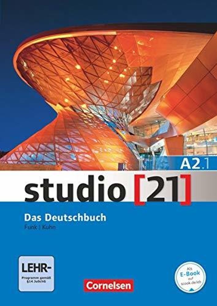Studio 21  A2.1  Kurs- und Uebungsb.+ DVD-ROM