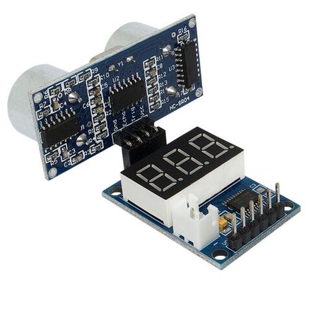 Ультразвуковой модуль HC-SR04 для измерения расстояния Arduino с контроллером