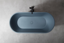 Ванна из искусственого камня ABBER Frankfurt AM9941G серая