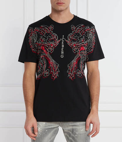 Футболка Iceberg - черный(242 I1P F02E 6325)