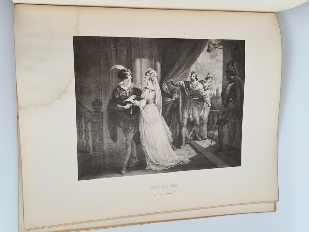 "The Winters Tale (Зимняя сказка)". Shakespeare (Шекспир).   Антикварная книга