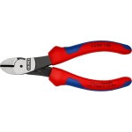 Кусачки боковые особой мощности черненые 140 мм Knipex 74 02 140 SB