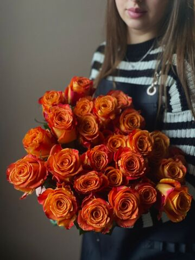 Розы Эквадор Premium 60 см (Силантои)