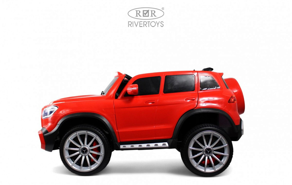 Детский электромобиль RiverToys М007БХ М007БХ-RED/красный