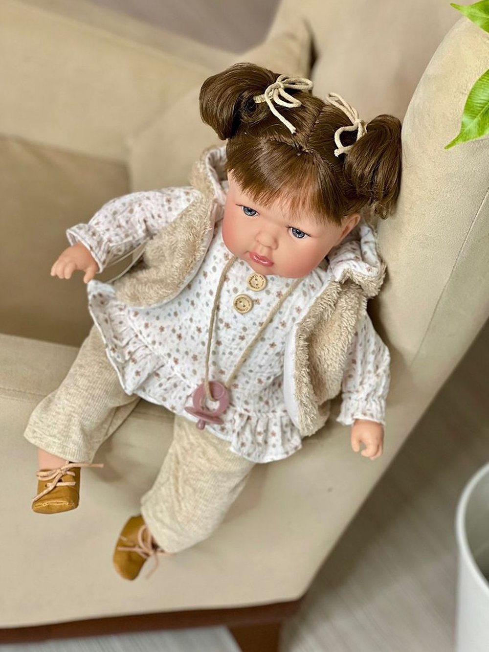 Кукла Nines 45см TITA мягконабивная, в пакете (N4230K)