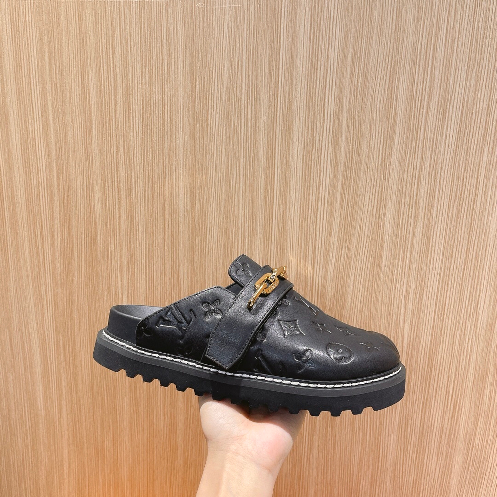 Louis Vuitton Cosy Flat Comfort Clogs