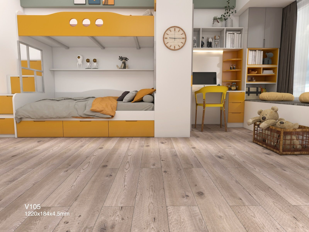 Кварц-винил SPC L’Quarzo Aciendo 4,5 мм AI105 ДУБ ЛИТОПС 2.244 м2