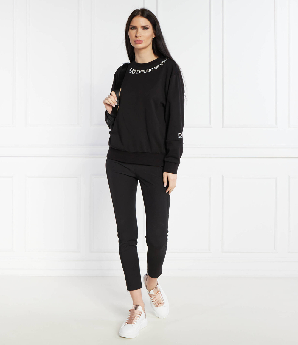 Худи EA7 - черный(3DTM02 TJSYZ)