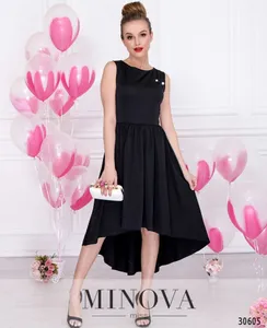 Платье 8584-черный Minova