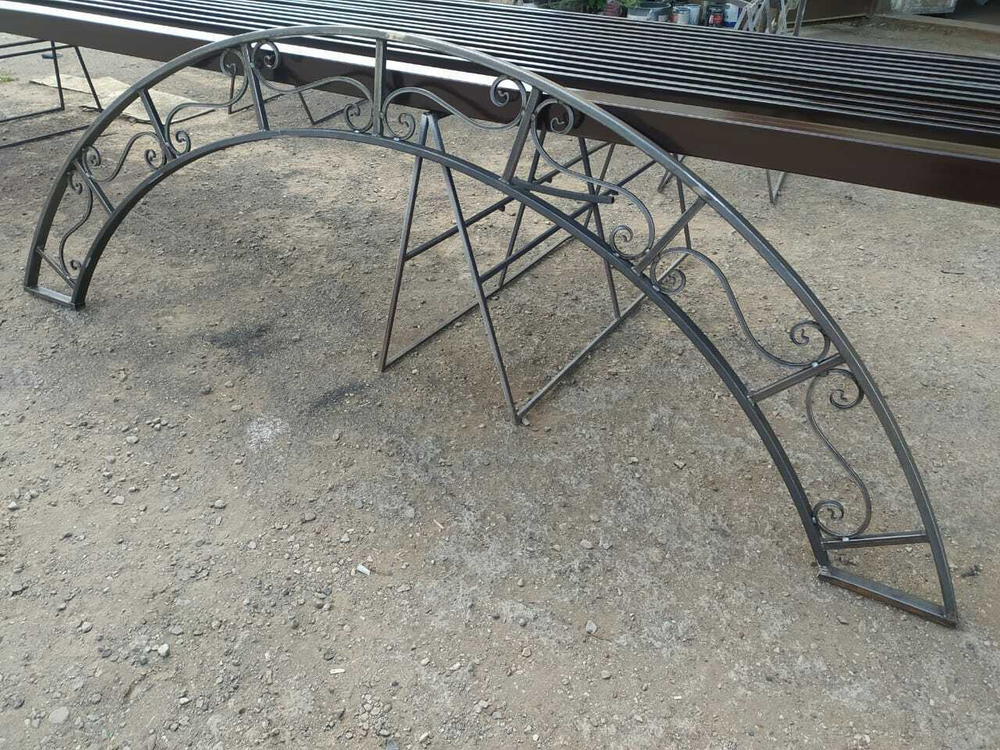 Ферма для навеса арочная 4м