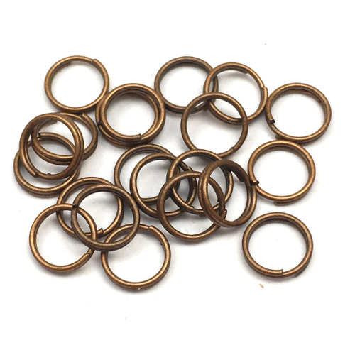 Колечки соединительные двухрядные 6 мм (30 шт), под медь