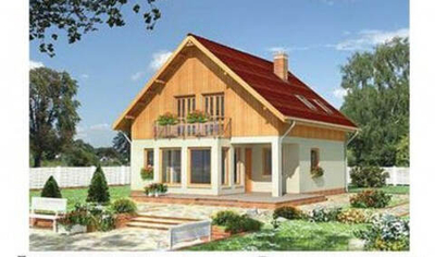 Проект Дома 112,8 кв. м из бруса Д-30