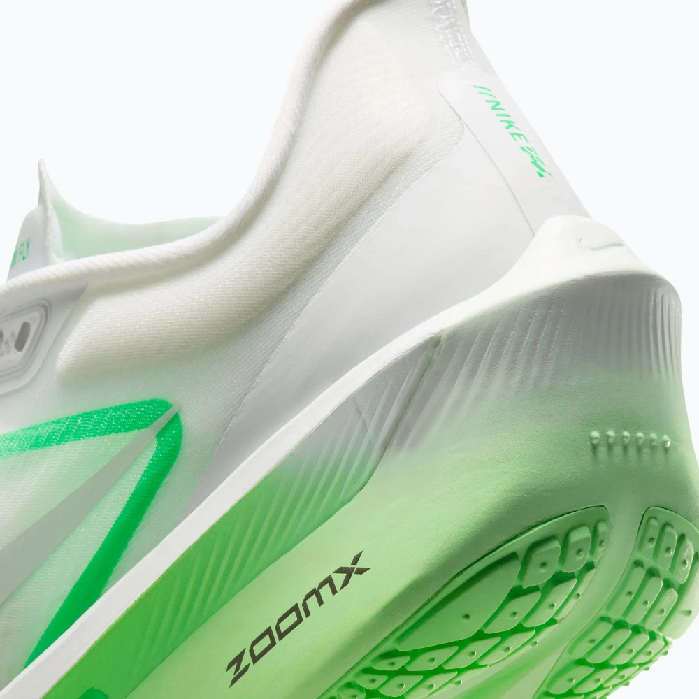 Женские Кроссовки для бега Nike Zoom Fly 6 white/illusion green/metallic silver