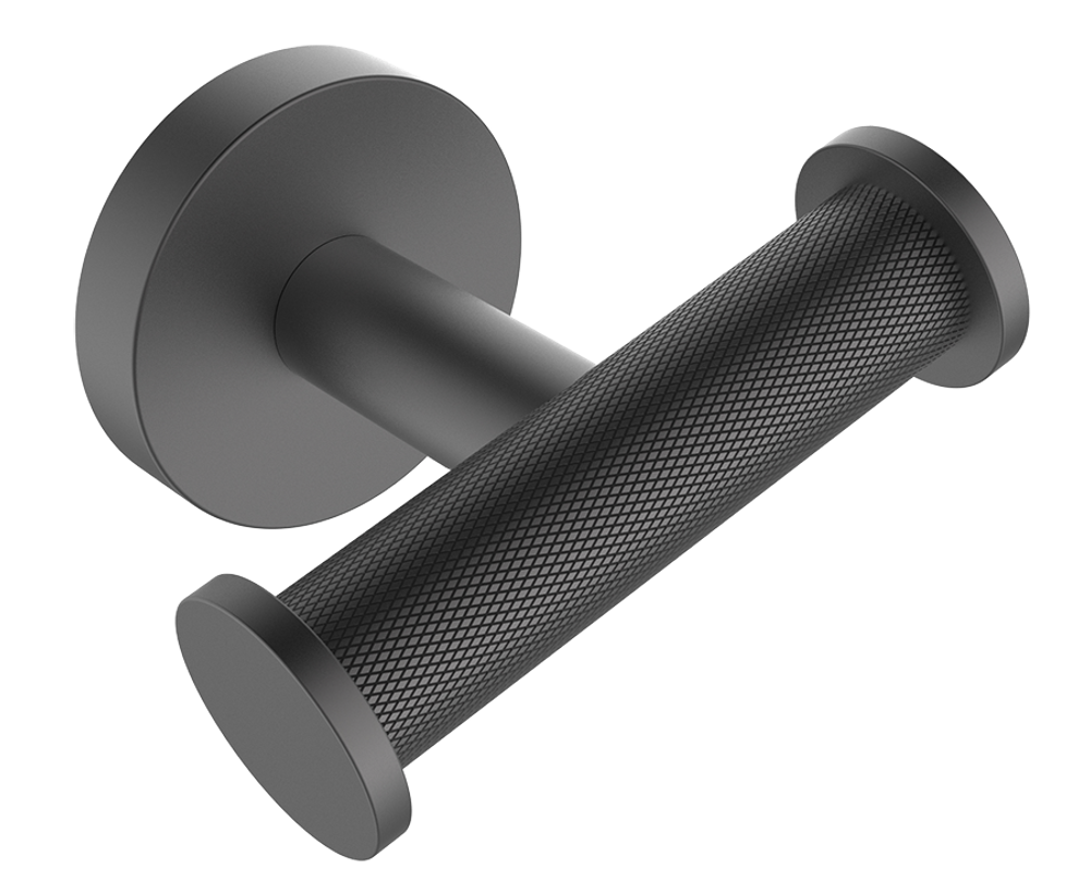 5502-G Крючок двойной для полотенец (ГРАФИТ) ViEiR  (75/1шт)