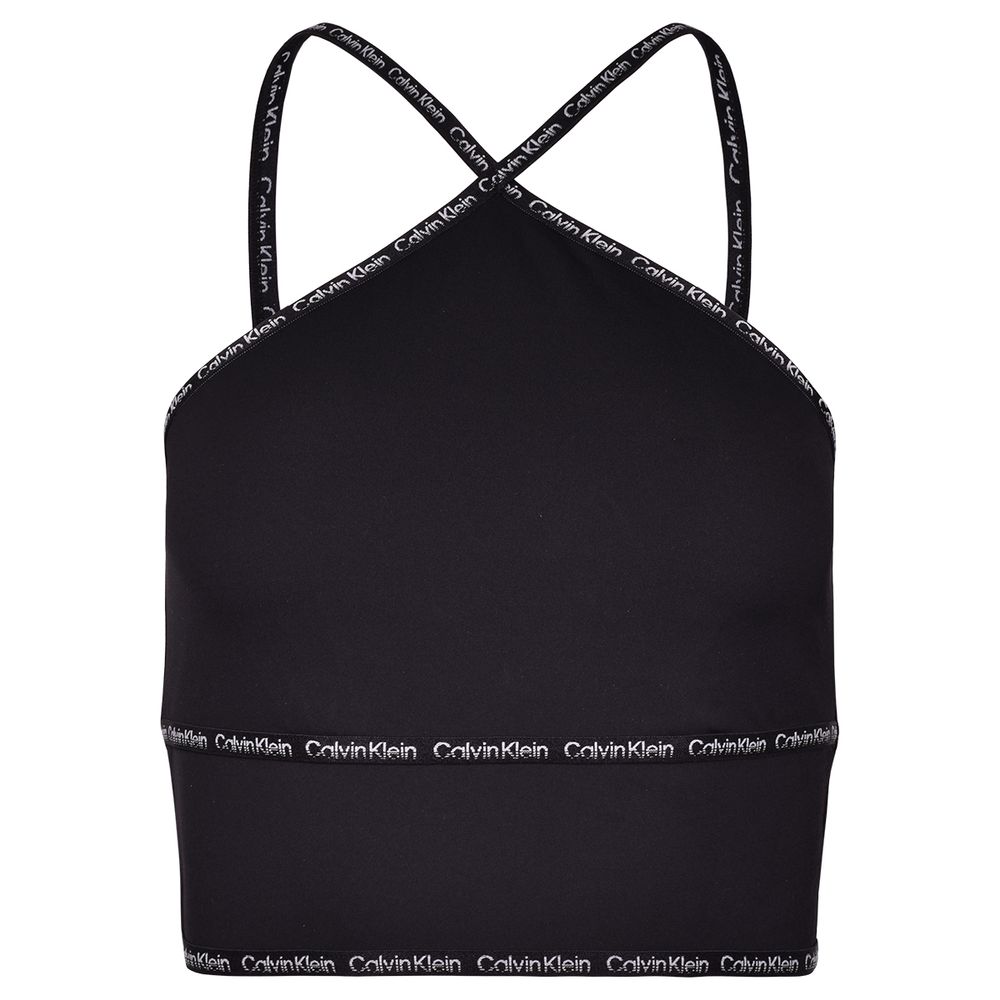 Женский топ теннисный Calvin Klein Tank Top - black