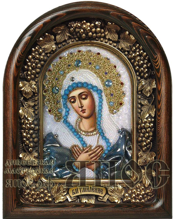 Икона Пресвятая Богородица Умиление бисер