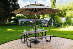 Стол складной с лавочками Lifetime для пикника