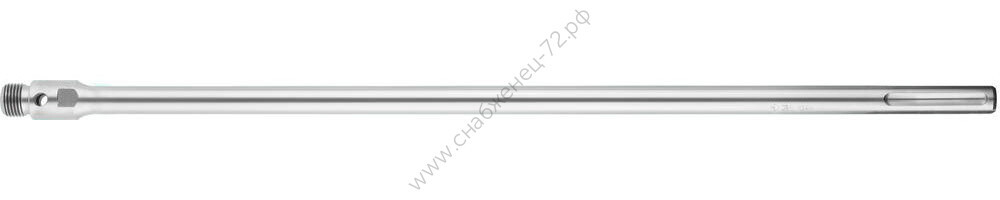 ЗУБР L-600 мм, SDS-max, М22, Державка для коронки по бетону, Профессионал (29188-600)