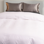 Пододеяльник 150х210 Страйп Сатин Однотонный Отель белый 100% Хлопок 1x1 P1CTH036150210