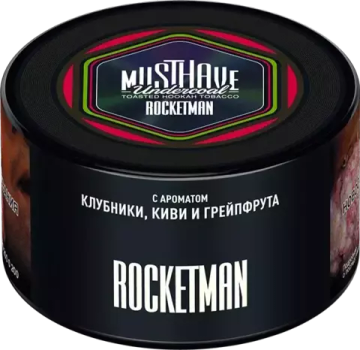 Табак для кальяна Must Have Undercoal 25г Rocketman (Клубника Киви Грейпфрут)