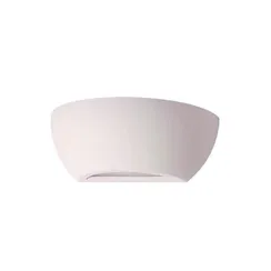 3551/1W HIGHTECH ODL18 431 белый гипсовый Настенный светильник IP20 E14 1*40W 220V GIPS