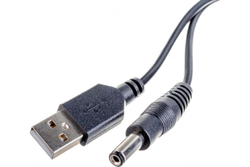 Кабель питания REXANT USB разьем 2,1х5,5 18-0231