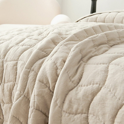 Покрывало 230x250 Sofi De MarkO Минелла светло-бежевое