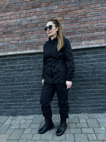 Женская горка Валькирия флис / осень-зима / чёрный