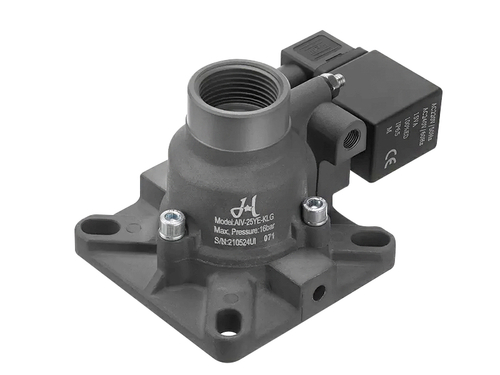 Всасывающий клапан для винтового компрессора: 220В | D25 мм | до 16 бар | Red Star AIV-25YE-KLG