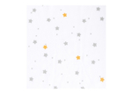 Простынь для люльки Elegance (звёзды микс, трикотаж)