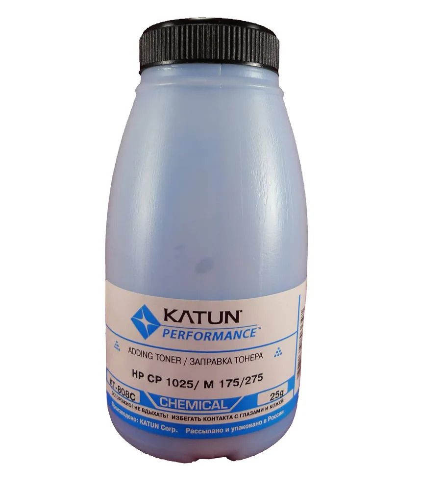 Тонер Katun тип KT-808C для HP CE311A Cyan, химический (25г)
