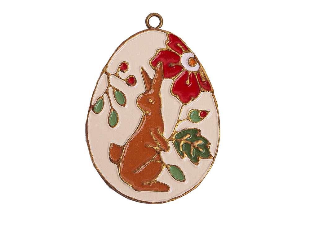 Пасхальное Яйцо с Кроликом 