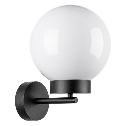 373620 Светильник BOLLA 1x10W (led) E27 ЧЕРНЫЙ IP65