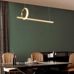 Подвесной светильник MOFFIT B LONG L90 Brass