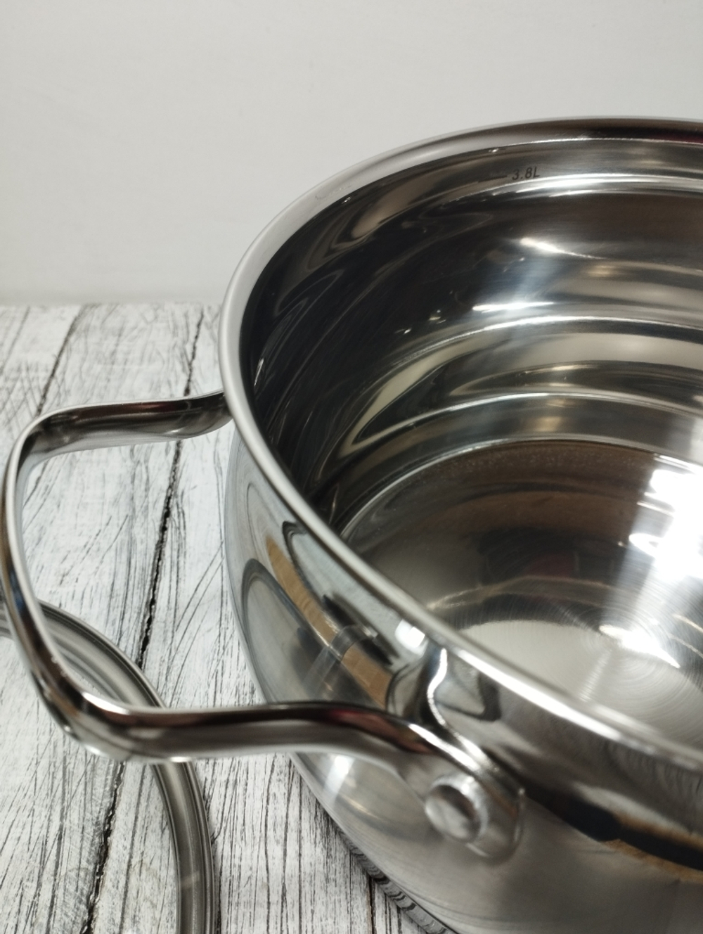 Кастрюля 3,9л 5-ти слойн капс индук дно 5864 НМ