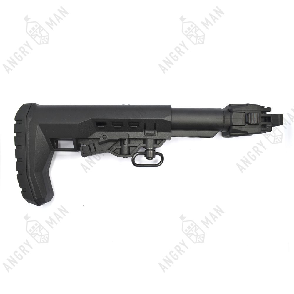 Комплект: Складной приклад на АКМ/АК74, Atom без подщечника, K.Arma