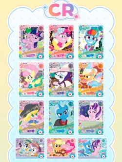 Коллекционные карточки My Little Pony, 5 упаковок