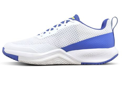 Теннисные кроссовки Wilson Rush Pro Lite - white/amparo blue/safety yellow