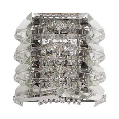 SL6137.101.02 Светильник настенный ST-Luce никель/прозрачный E14 2*40W STROZZI