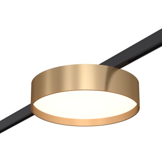 ST670.346.12 Магнитный трековый светильник Латунь LED 1*12W 4000K 500Lm Ra&gt;80 100° IP20 D113xH34 24V SUPER5