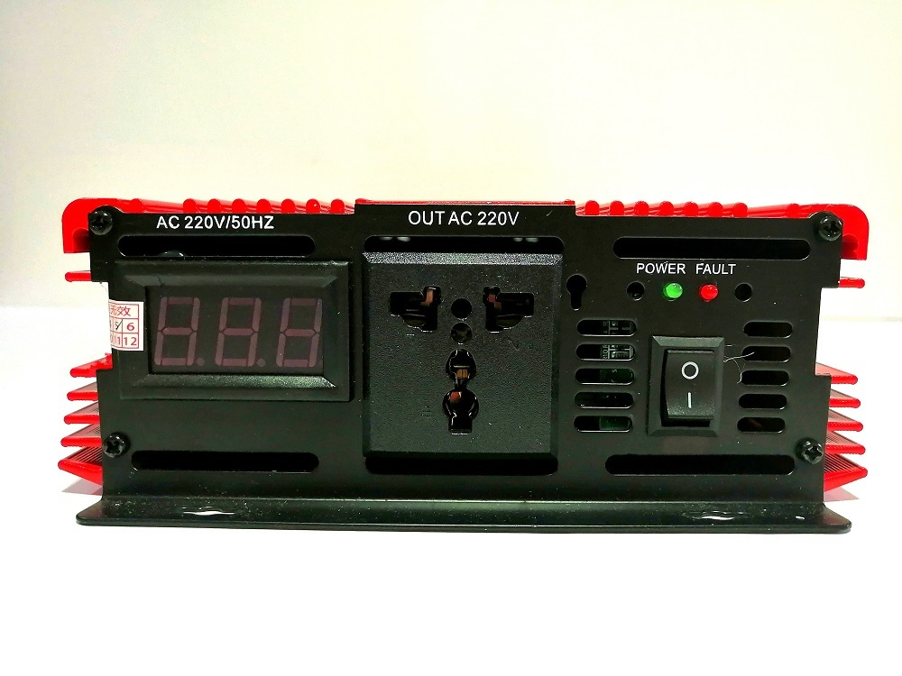 12V-4000W / Инвертор напряжения LaiRun 12-220V 4000W (12 вольт) (1 шт.)
