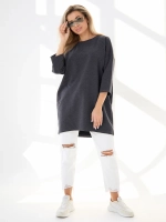 Кофта оверсайз больших размеров теплая туника