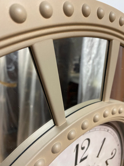 Настенные часы 727-KB с зеркальными вставками Galaxy